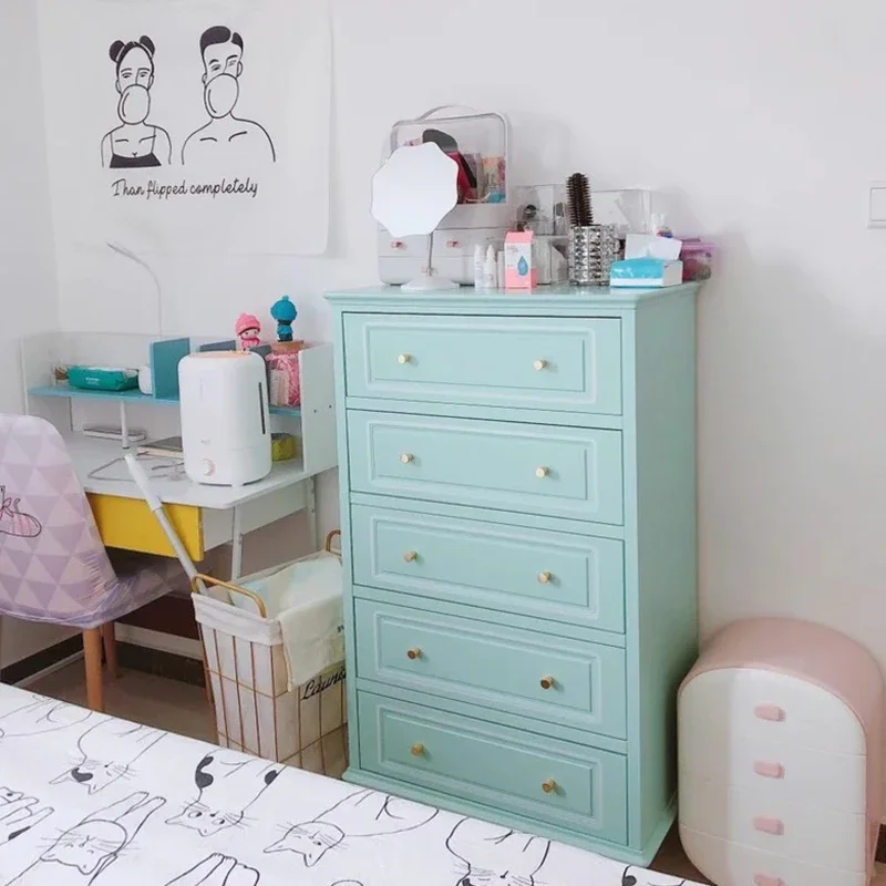 Комод для спальни шкаф хранения в маленькой квартире Европейский Скандинавская