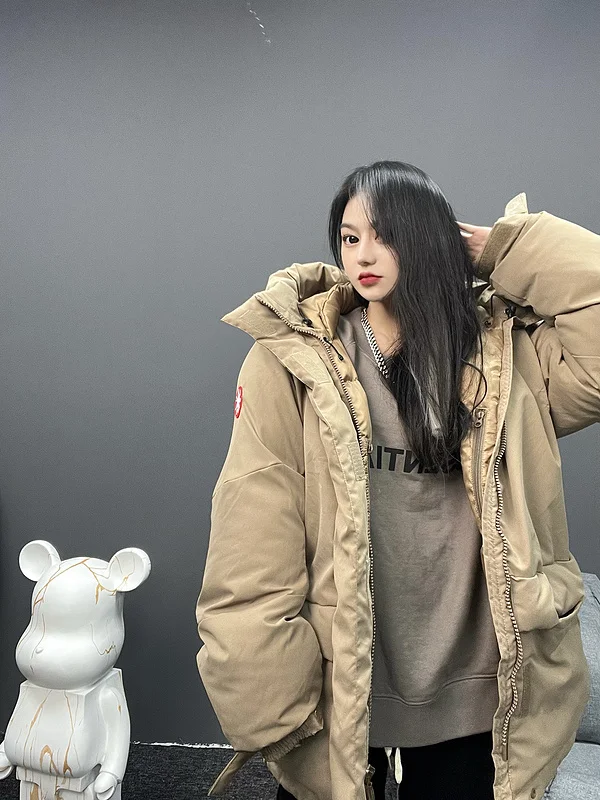 Men Women 1:1 High-Quality Zipper Cav Empt Thick Coats Outerwear Male Clothes Heavy Fabric CAVEMPT C.E JACKET Parkas