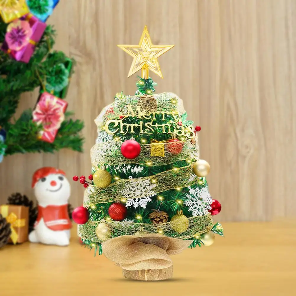 

Украшение для рождественской елки, 45 см, Золотая лента, праздничная атмосфера, мини-елка, яркое цветное украшение