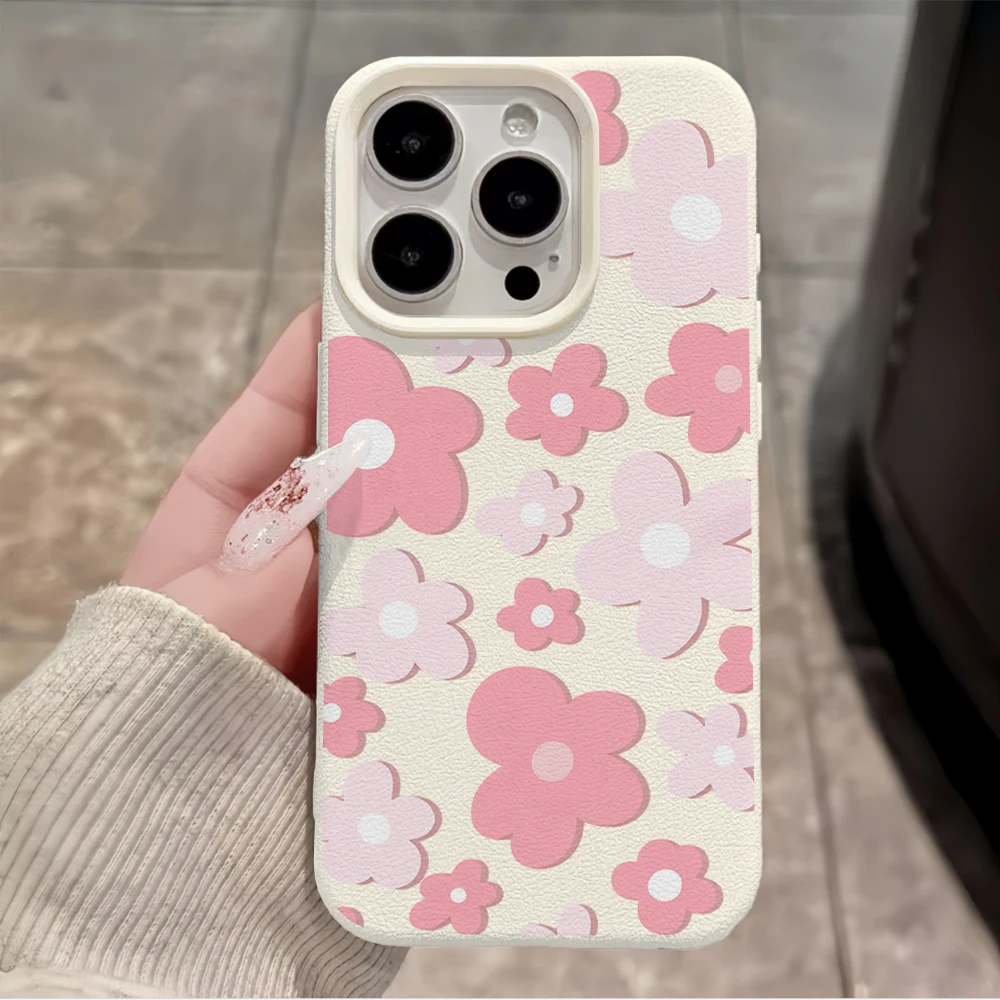 Фото Чехол для телефона с оранжевым узором в виде бабочек и личи для iPhone 17, 16, 15, 12, 13, 14, 11 Pro Max, Air, X, XS, XR, 15, 14, 16 Plus, противоударный чехол №3