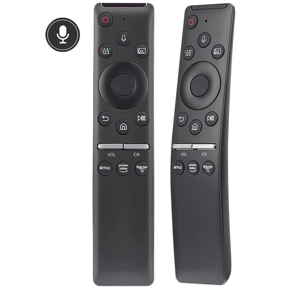 Фото Голосовое дистанционное управление BN59-01330B 01312B для Samsung Smart TV LED QLED 4K 8K UHD HDR с Netflix, Prime Video, кнопка ТВ Rakuten №1