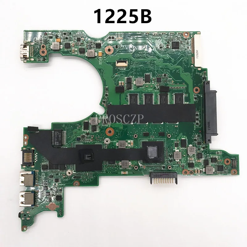 

Бесплатная доставка, Высококачественная материнская плата для ноутбука 1225 1225B REV.2.0, материнская плата DDR2 USB 3,0 100%, полностью работает хорошо
