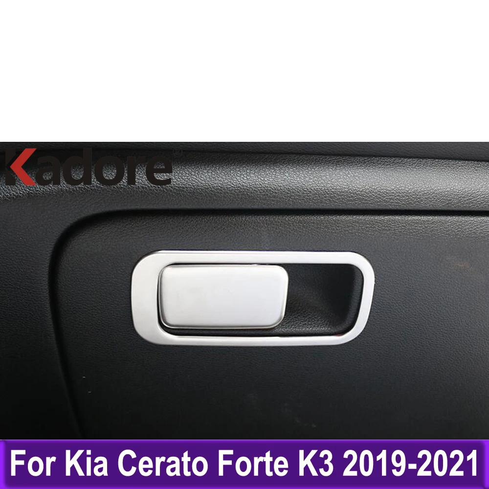 

Аксессуары для интерьера, ящик для перчаток, дверная ручка, крышка, отделка для Kia Cerato Forte K3 2019 2020 2021, украшение