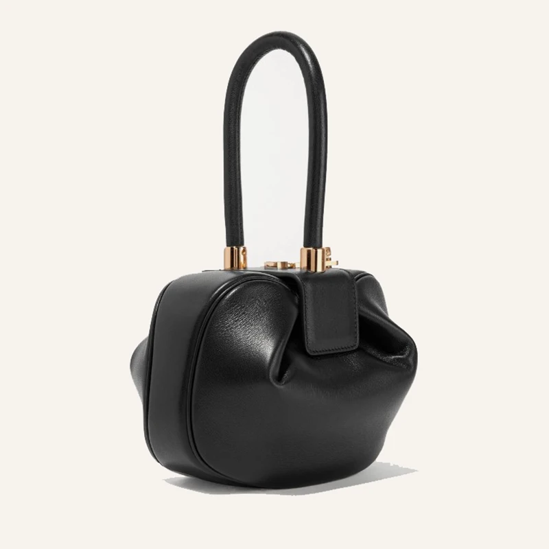 

High-quality Fashion Top Leather Handbag Casual Handbag Trend Large-capacity Wrist Bag 100% Leather One-shoulder Cross-body Bag