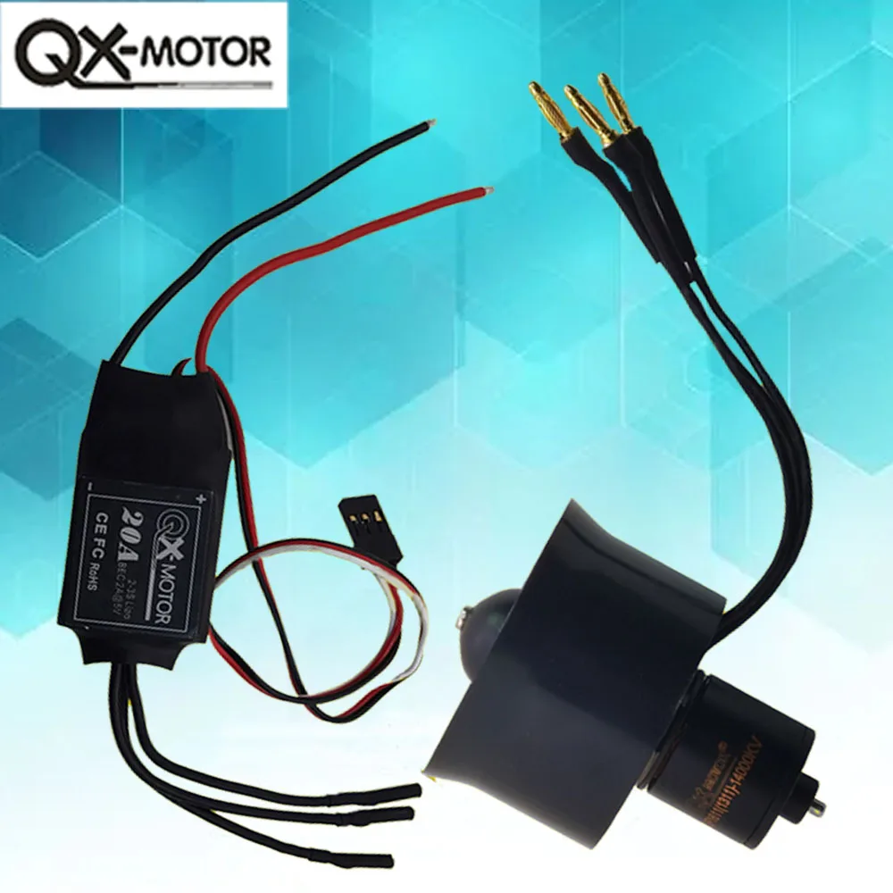 

14000KV 7000KV 6000KV 5000 кв бесщеточный двигатель 30mm 6 Blades Ducted Fan EDF для DIY RC Airplanes модельные детали