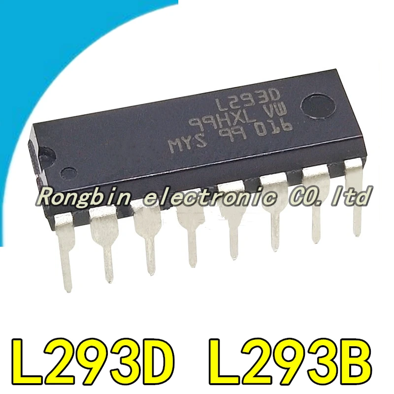 5 шт. новый чип шагового привода L293 L293D L293B DIP16 |