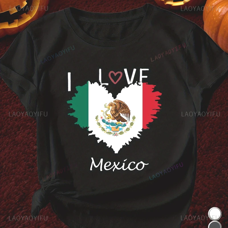 Женские футболки с мексиканским флагом Дня независимости Viva Mexico летняя