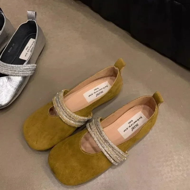 Туфли женские замшевые для прогулок повседневные удобные лоферы роскошная обувь