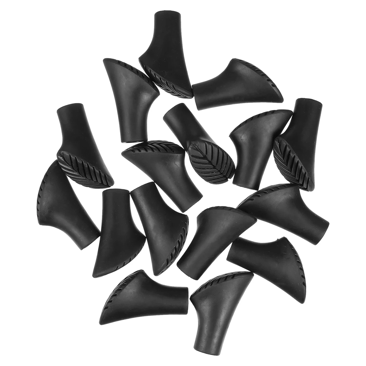 16 шт. наконечники из ПВХ для тропических палок утолщенные защитные