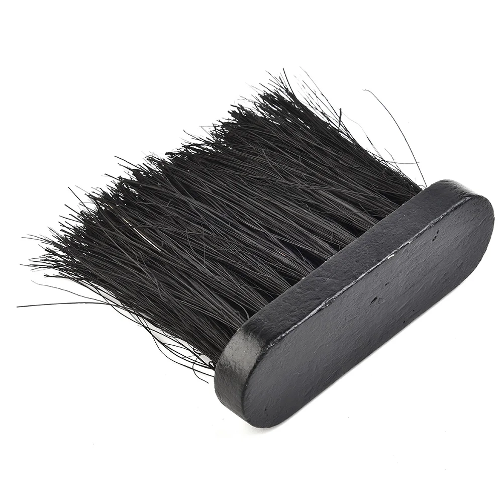 

Fireside Brush Fireplace Brush Wooden Black Brush Fire Fireplace Hair Length 8cm Handle11*3.3*1.3cm Head Hearth