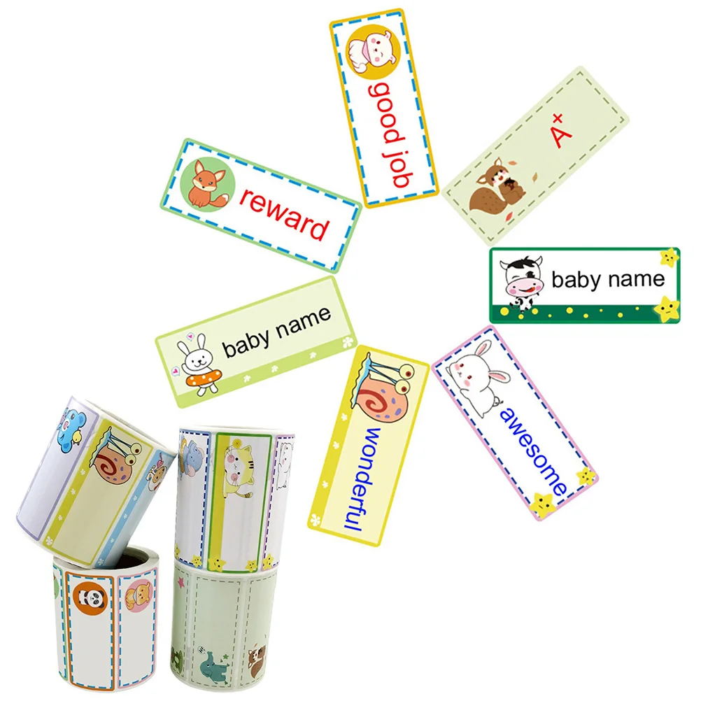 

Kindergarten Name Stickers Customized Kids Personalized Label Baby Decals Daycare Supplies Tags Labels Kids'