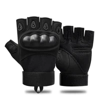 mens fingerless gloves half finger military tactical gloves outdoor sport shooting hunting airsoft motorcycle cycling gloves