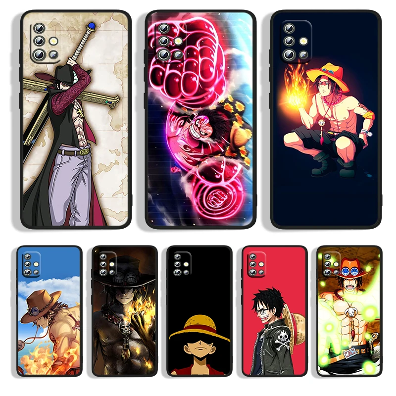 

D-Luffy The Ones Pieces For Samsung Galaxy A10 A10E A10S A20 A30 A20S E A2 A40 A50 A30S A50S A60 A70S A70 A80 A90 Black