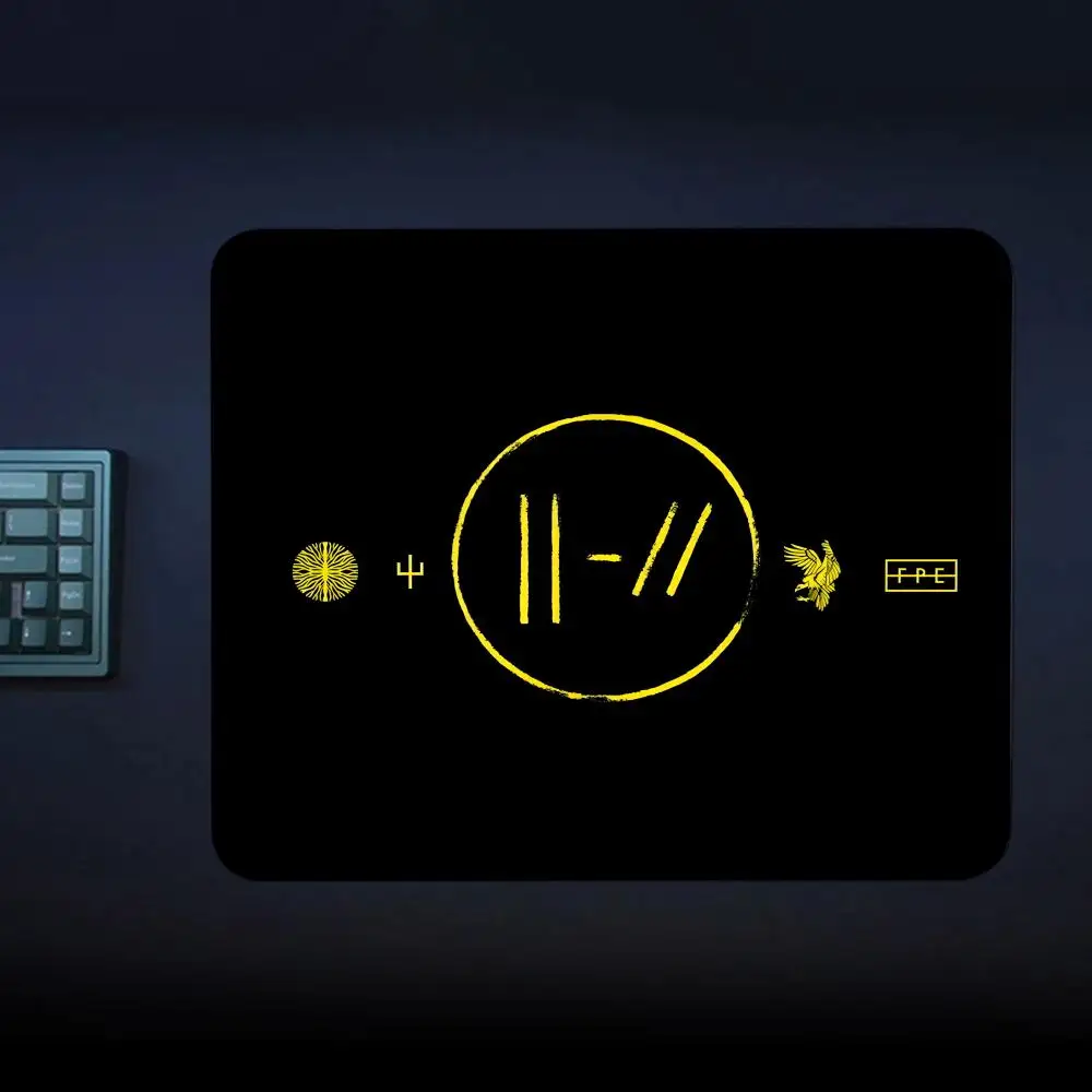 T-Twenty One Pilots Mouse Pad Gaming Laptops Mousepad Gamer Carpet Keyboard Mat Desk Protector Anime Cartoon Pads