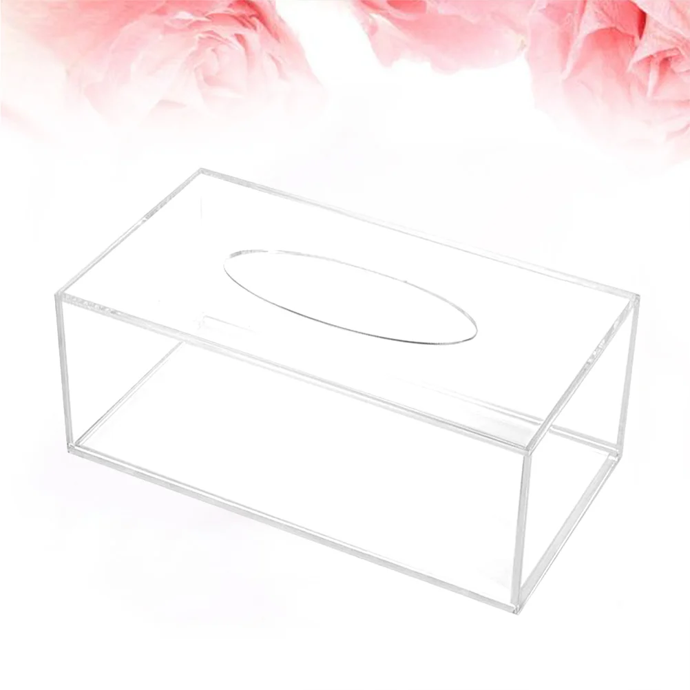 

1PC Facial Tissue Box Tissue Storage Box Napkin Container Facial Tissue Box Tissue Box Holder Napkin Holder