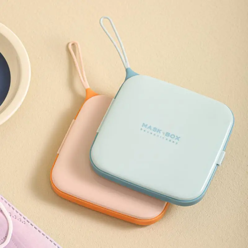 

Dustproof Not Afraid Of Moisture Storage Box Creative Wall-mounted Storage Box Wholesale No Punching Cotton Swab Storage Box