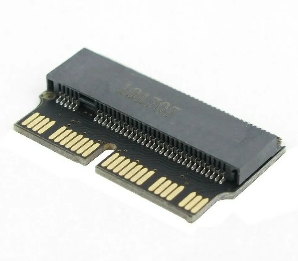 Фото Адаптер-конвертер M.2 NGFF AHCI NVMe SSD M для MacBook 2013-2017 12 + 16P, партия №3