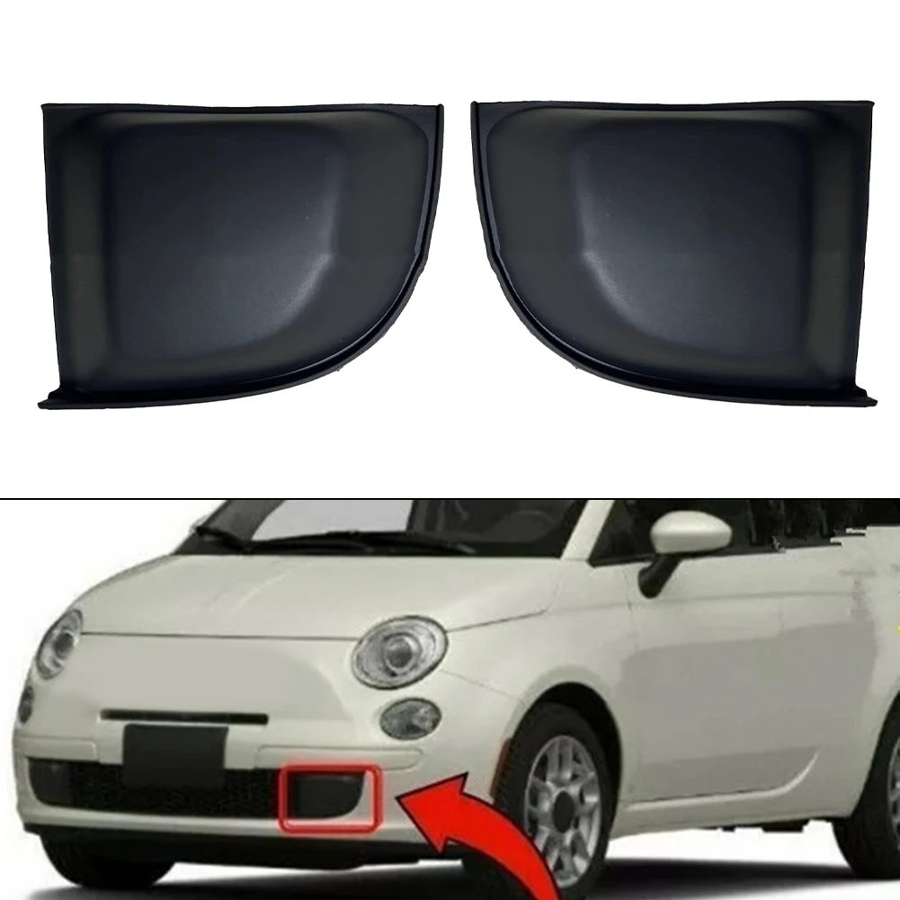 Накладка на левый/правый передний бампер автомобиля для Fiat моделей 500 (2007-2015)