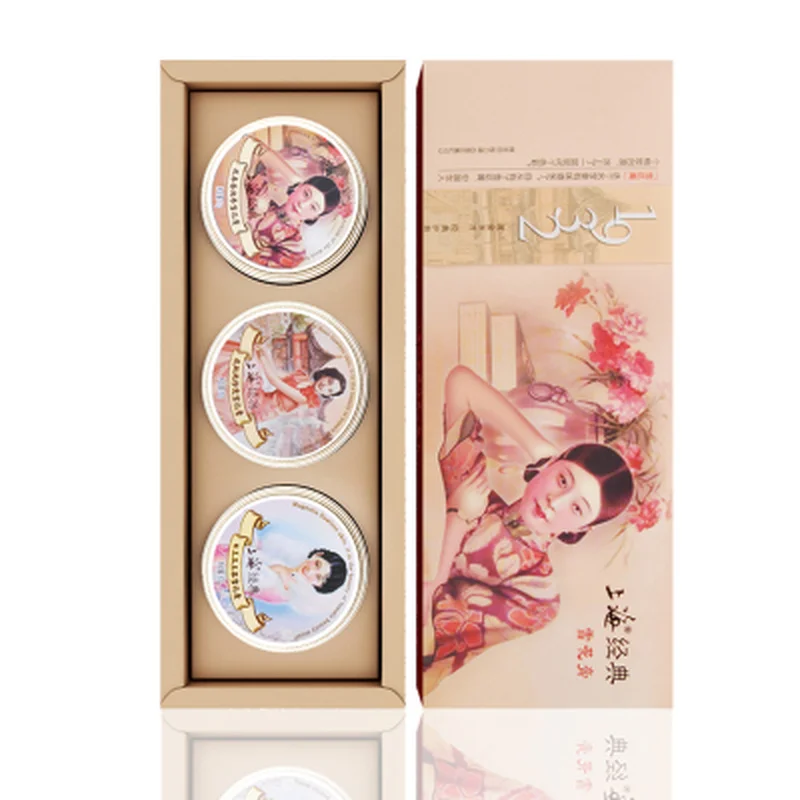 80 мл * 3 шт./коробка Женский дневной и ночной отбеливающий крем |