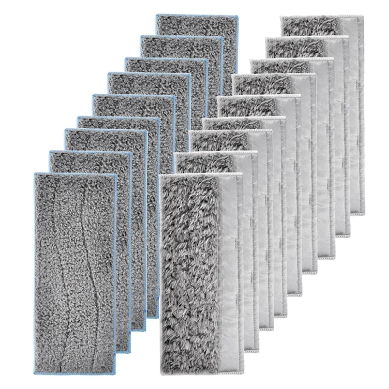 

18 шт. моющиеся подушечки для сухой и влажной уборки для Irobot Braava Jet M6, запасные части для пылесоса