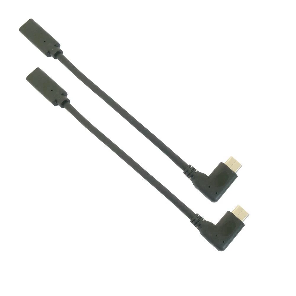 Прямоугольный USB 3. 0 C-образный Мужской Женский Кабель 90 ° S08 нарезающий корабль 3 1