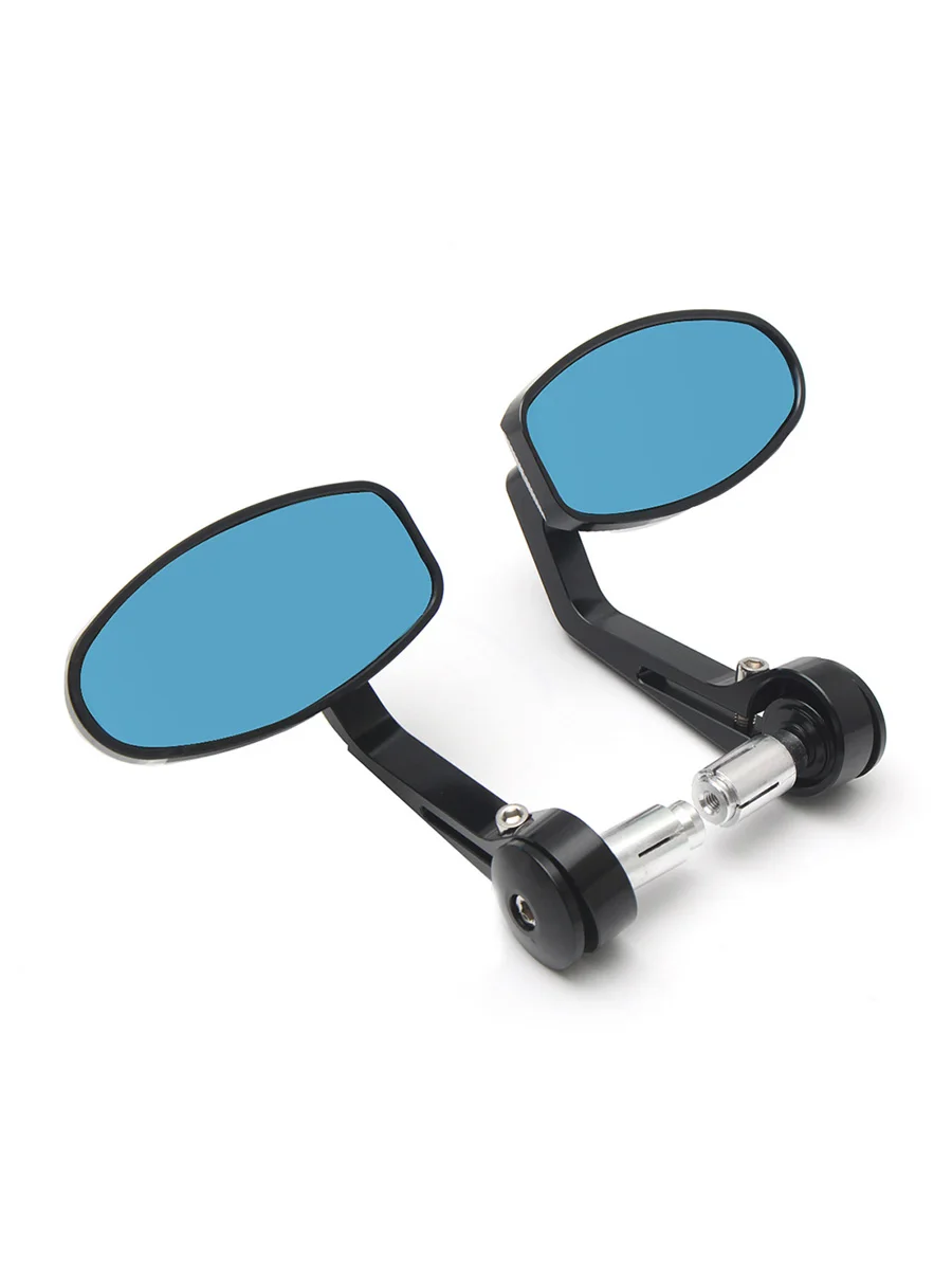 Черные боковые зеркала заднего вида для мотоцикла с ЧПУ Triumph Speed Triple 2 шт.