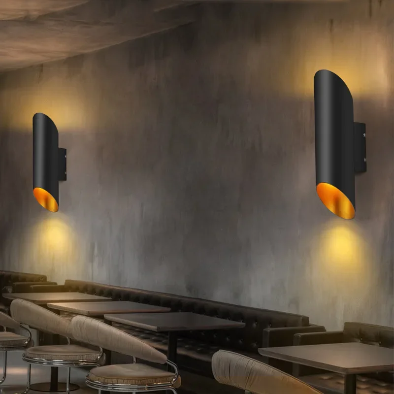 Настенное бра алюминиевая лампа прикроватный минималистичный дизайн световая