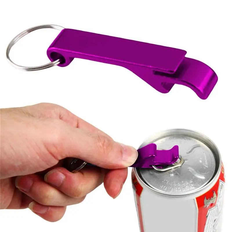 Bottle Opener Novel Bottle Openers Keychain Bulk Beer Bottle Opener Small Practical Flat Bottle Opener For Party Favor Men And