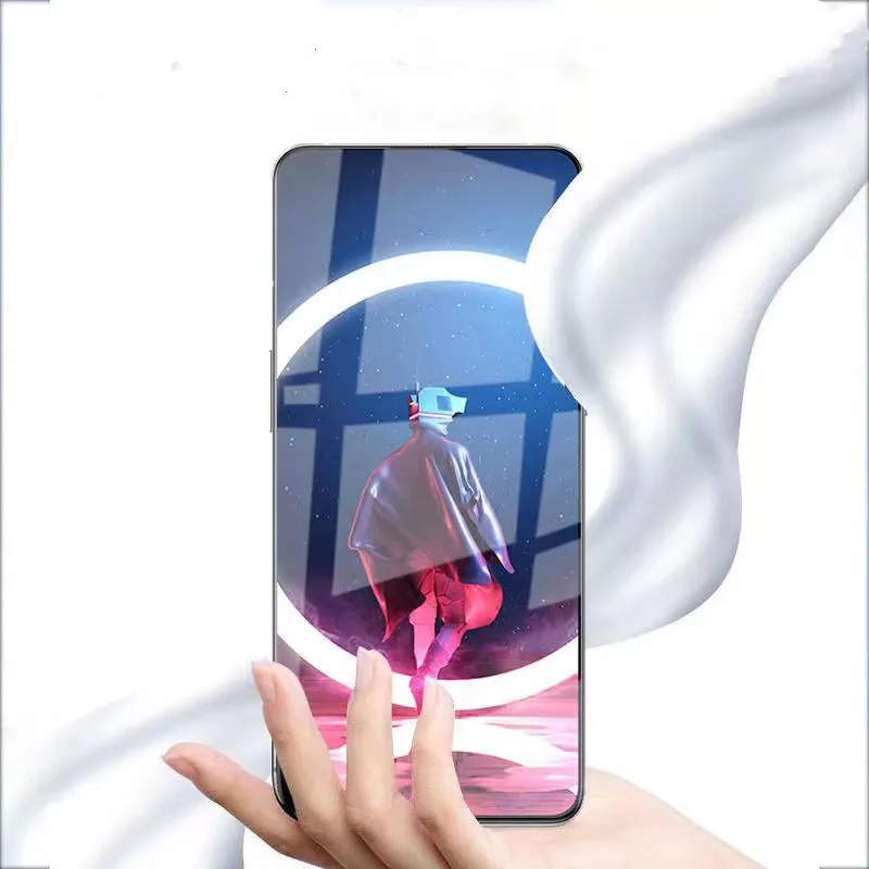 10pcs 9H HD Clear Full Cover Tempered Glass For ASUS Zenfone 9 Full Glue Screen Protecto Protective Glass