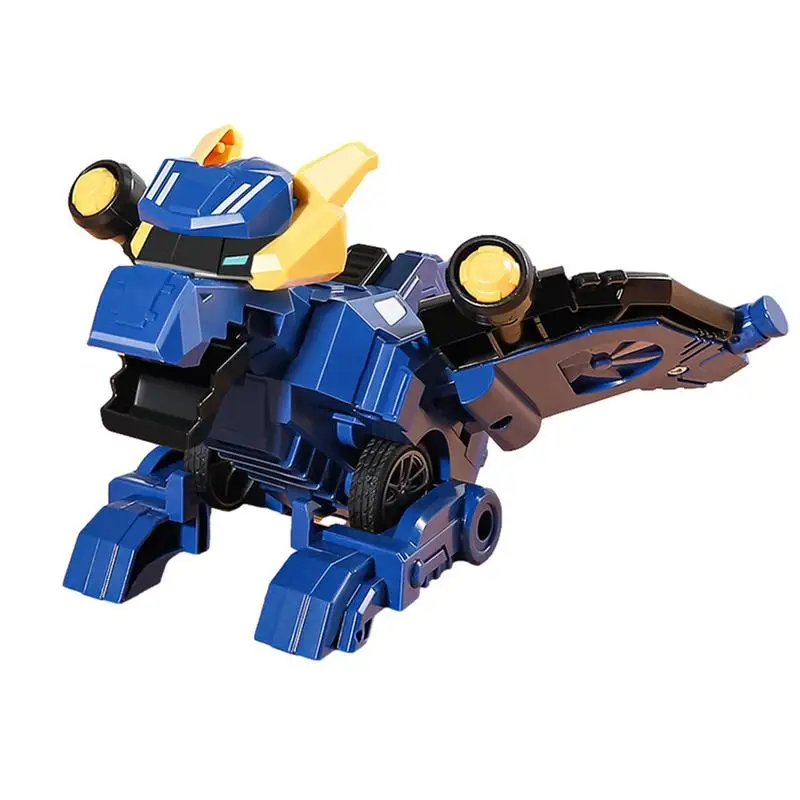 

2 In 1 Deformation Car Toys Automatic Transform Robot Mode Automatic Dino Dinosaur Transformation Toy Car For Kids 3 Years Old