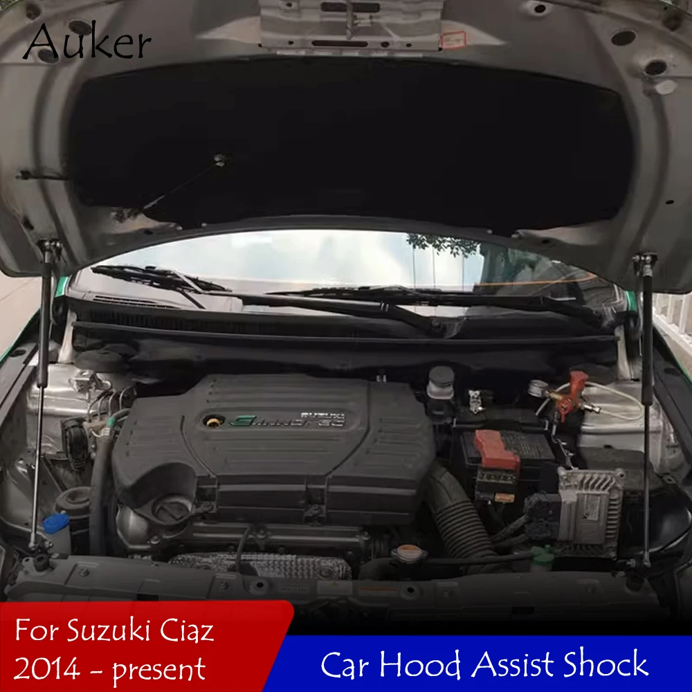 Накладка на капот автомобиля подъемная опора для Suzuki Ciaz Alivio 2014-для Toyota Belta 2021-2024