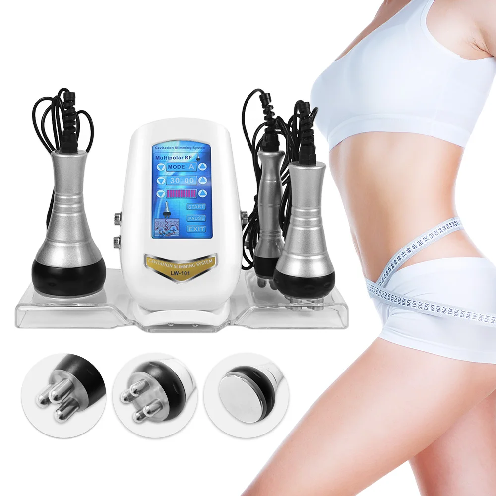 

40K Cavitation Ultrasonic Weight Loss Beauty Machine Multi-Polar RF Radio Frequency Anti-Wrinkle Rejuvenation Skin Lift Tighten