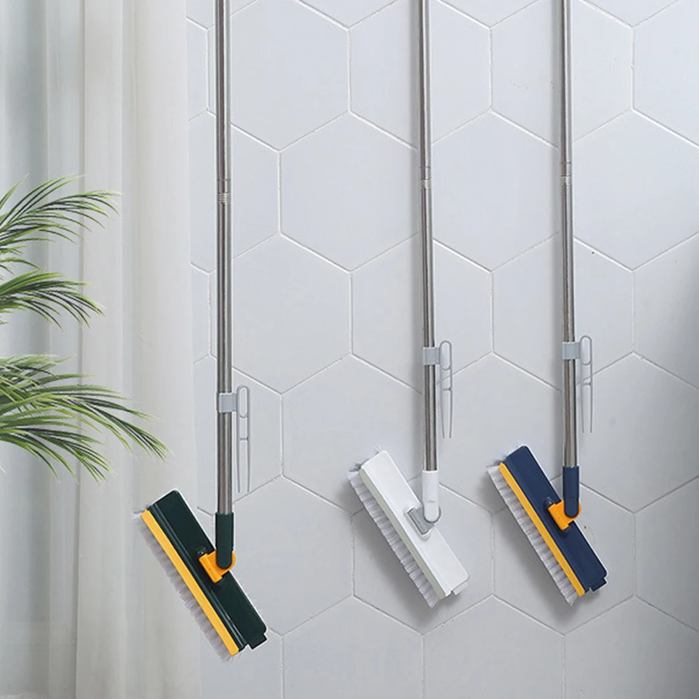 Щетка с щетиной и скребком 3 в 1