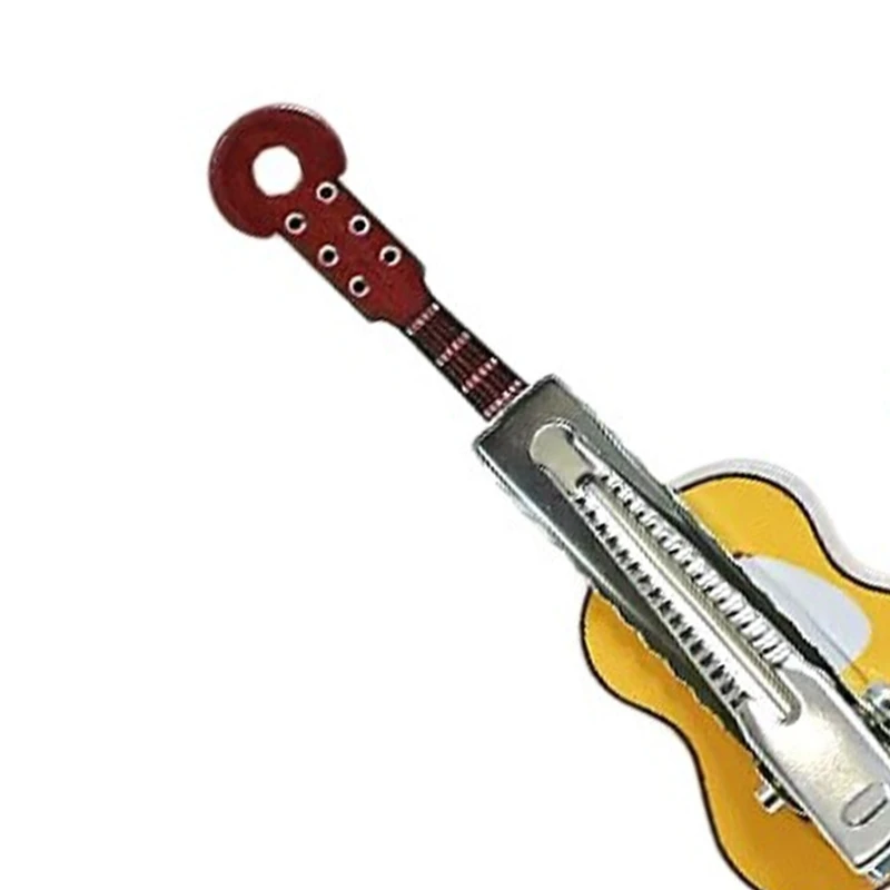 Популярная заколка для волос в виде гитары девочек субкультурная детские