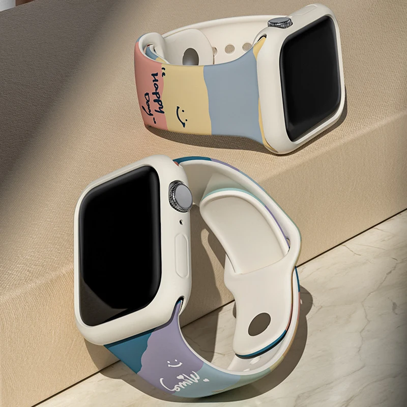 

Ремешок силиконовый для Apple Watch Band 45 мм 44 мм 40 мм 41 мм 38 мм 42 мм