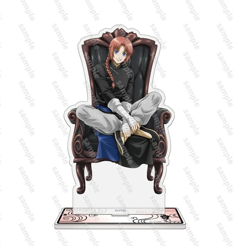 GINTAMA тарелка декор стола сиденье подставка Sakata Gintoki коллекция орнамент Accesorios Kagura акриловая кукла Shimura Shinpachi подарки (art.: 3920cf80a8efe) - 3920cf80a8efe