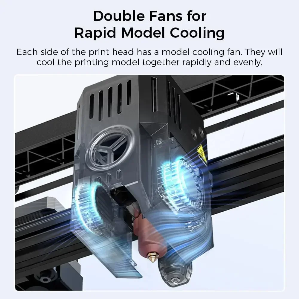 3D-принтер CREALITY Ender-3 V3 SE/Ender-3 KE 250-500 мм/с