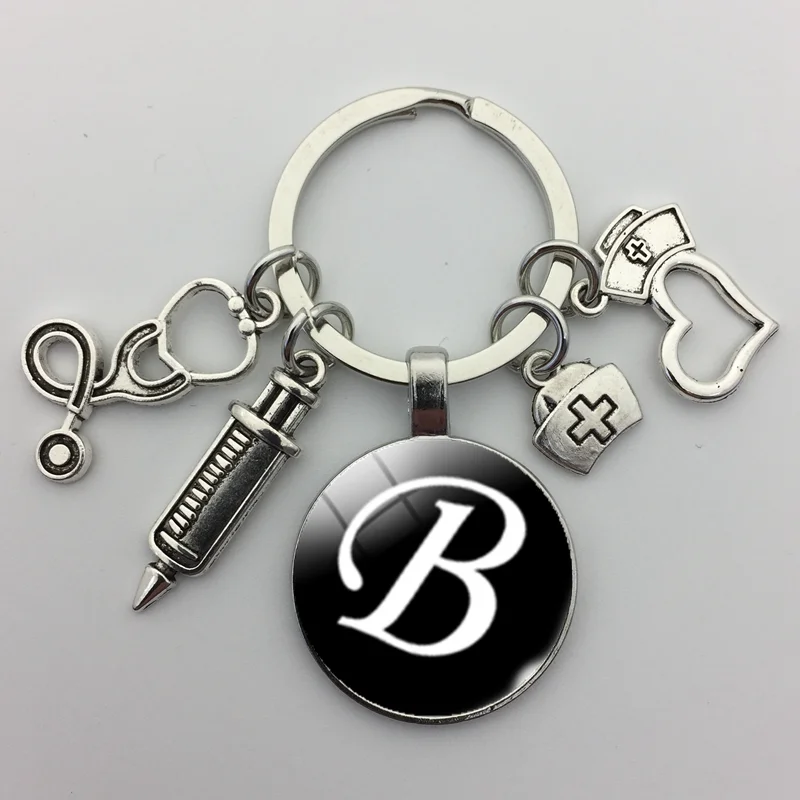 Новый медицинский инструмент подвеска доктор медсестра шприц брелок-стетоскоп