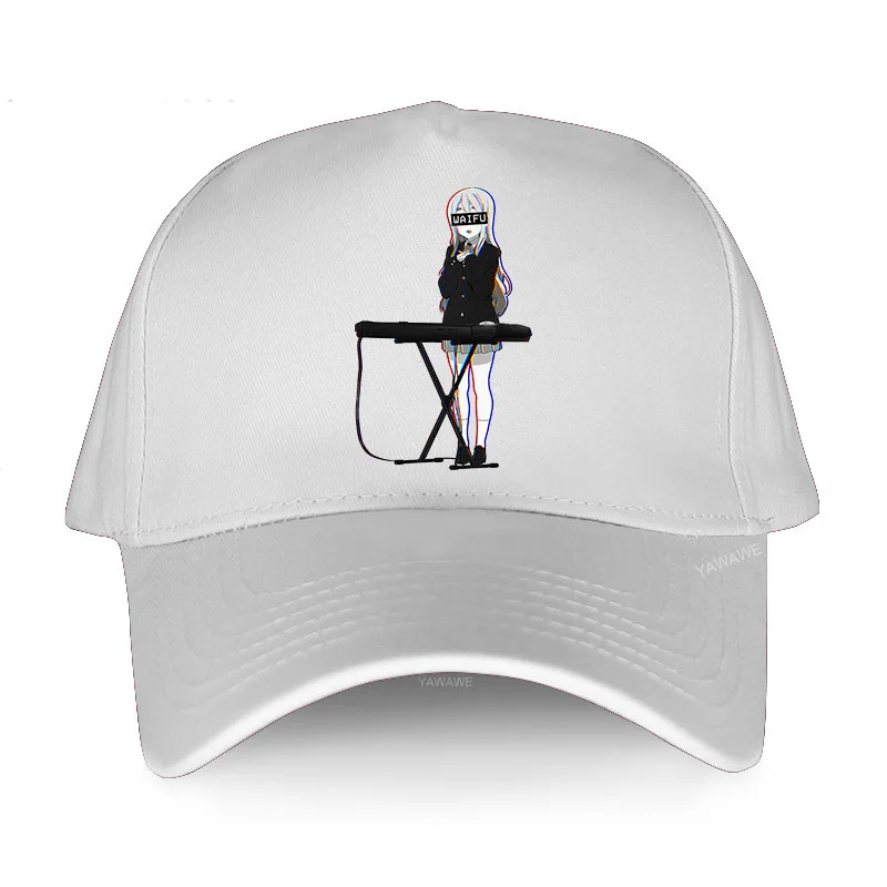 Хлопковые модные кепки унисекс в стиле хип-хоп шляпа для гольфа Mugi Waifu креативная