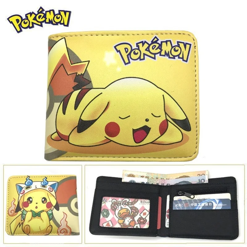 

Pokemon Clutch Bag Cute Wallet Pikachu Mini Purse Kids Purses Coin Pouch Keychains Bags Kawaii Coin Purse Women Wholesale Purses