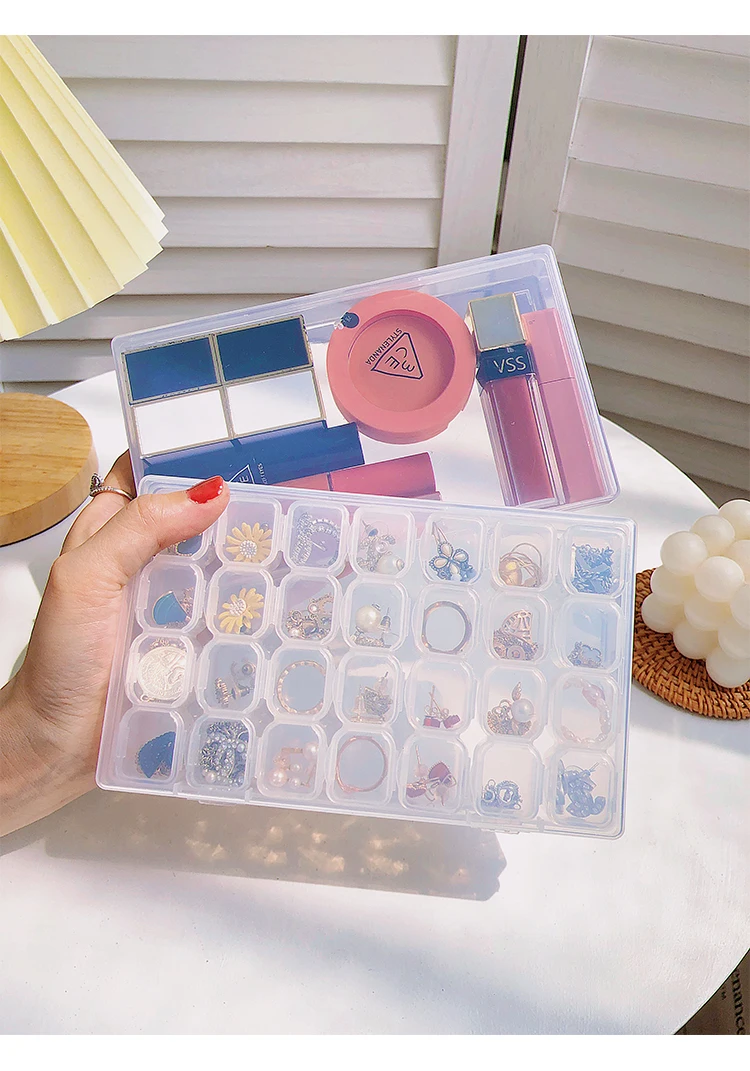 

Контейнер для хранения инструментов для дизайна ногтей, 28 ячеек