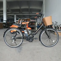 electric bicycle 26 inch fat tire 250w ebike 24v electric bike 6 speeds city ebike