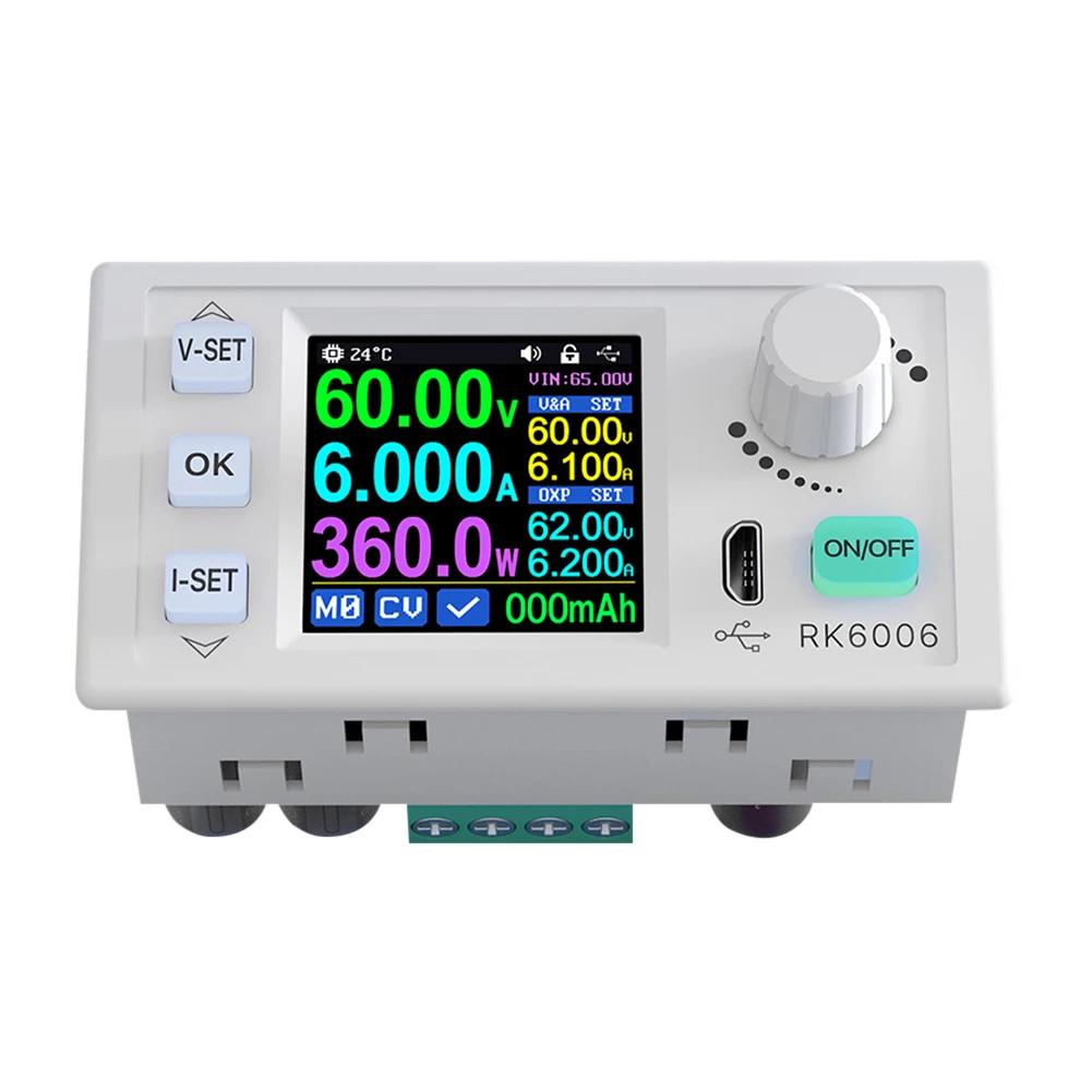 Регулируемый понижающий преобразователь источника питания RK6006/RK6006-BT