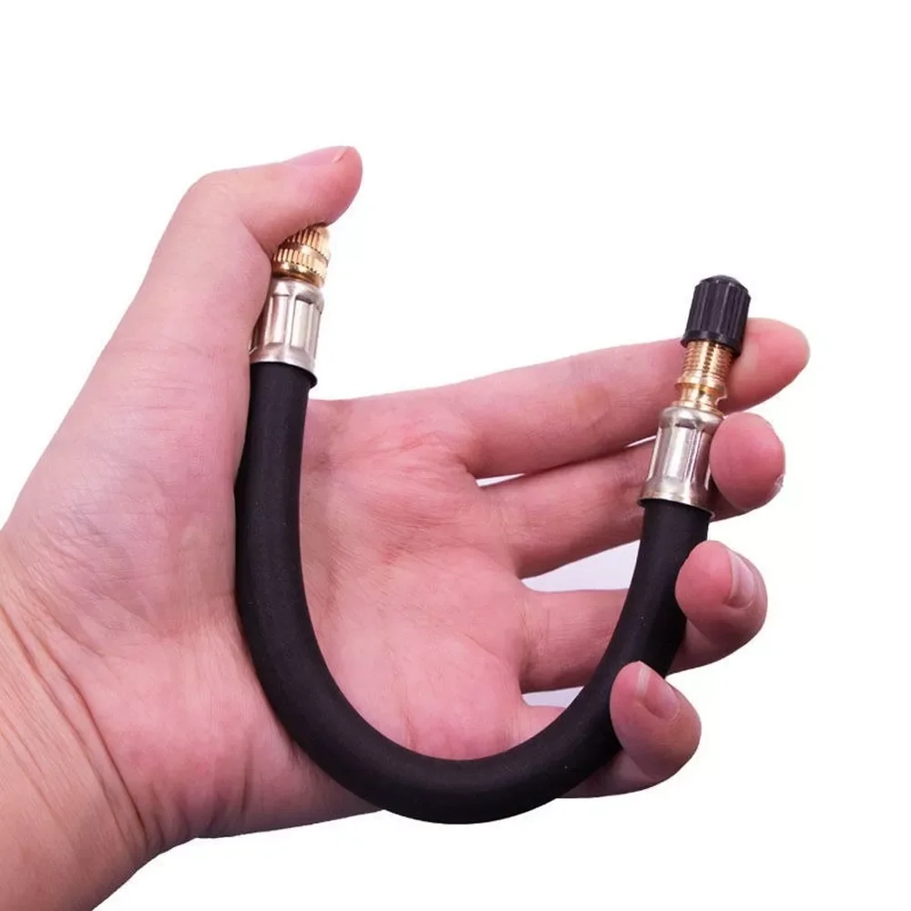 

Tires Pump Extension Rubber Flexible Hose Tire Valve Inflatable Hose Wire Car Wheels Tyre Valve Stems Extensions Tube Adapter