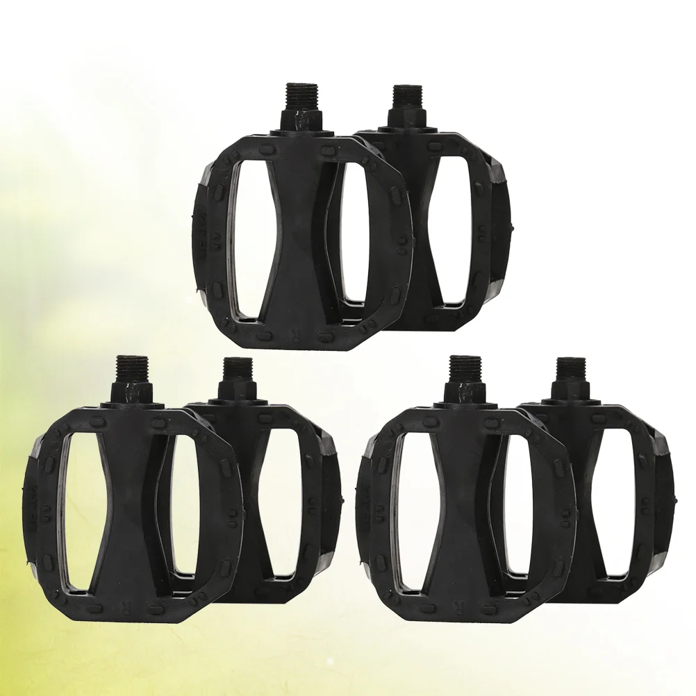

3 Pair Children Vehicle Treadle Pedal Bike Pedals Bicycle Accessories Kids Fold