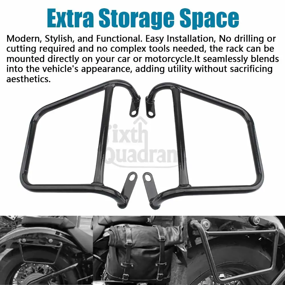 2 шт. седельная сумка для мотоцикла кронштейн багажник задний чехол аксессуары BMW