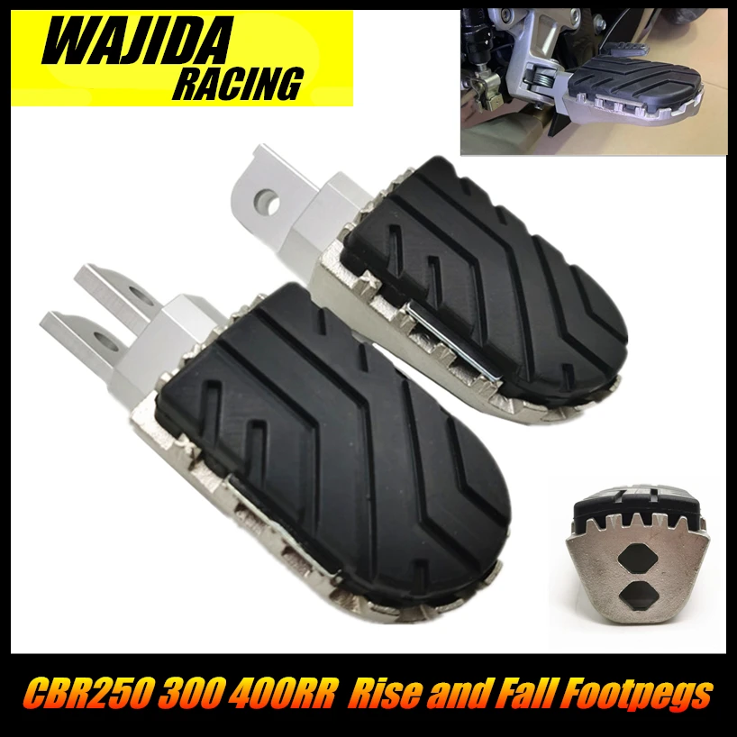 

FOR Honda CBR250RR CBR300RR CBR400RR Motorcycle Accessories Front Footpegs Foot Rest Peg