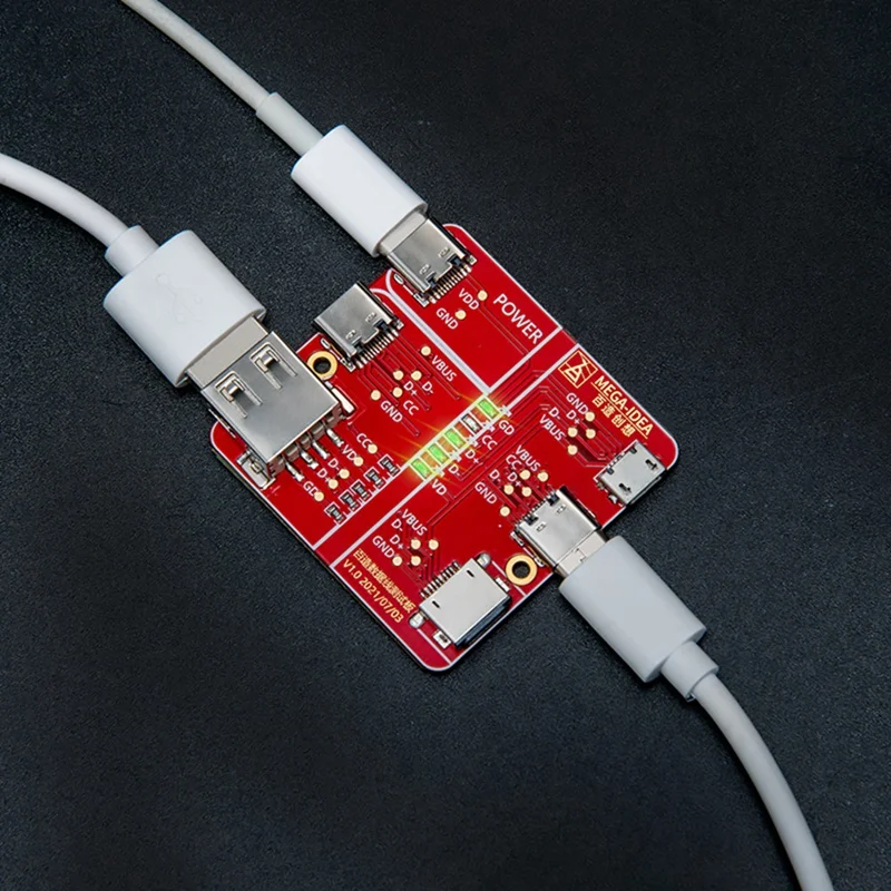 

Data Line Continuity Detection Board Fixture For Type-C/Android Quick Cable Test Data Flex Continuity Detection