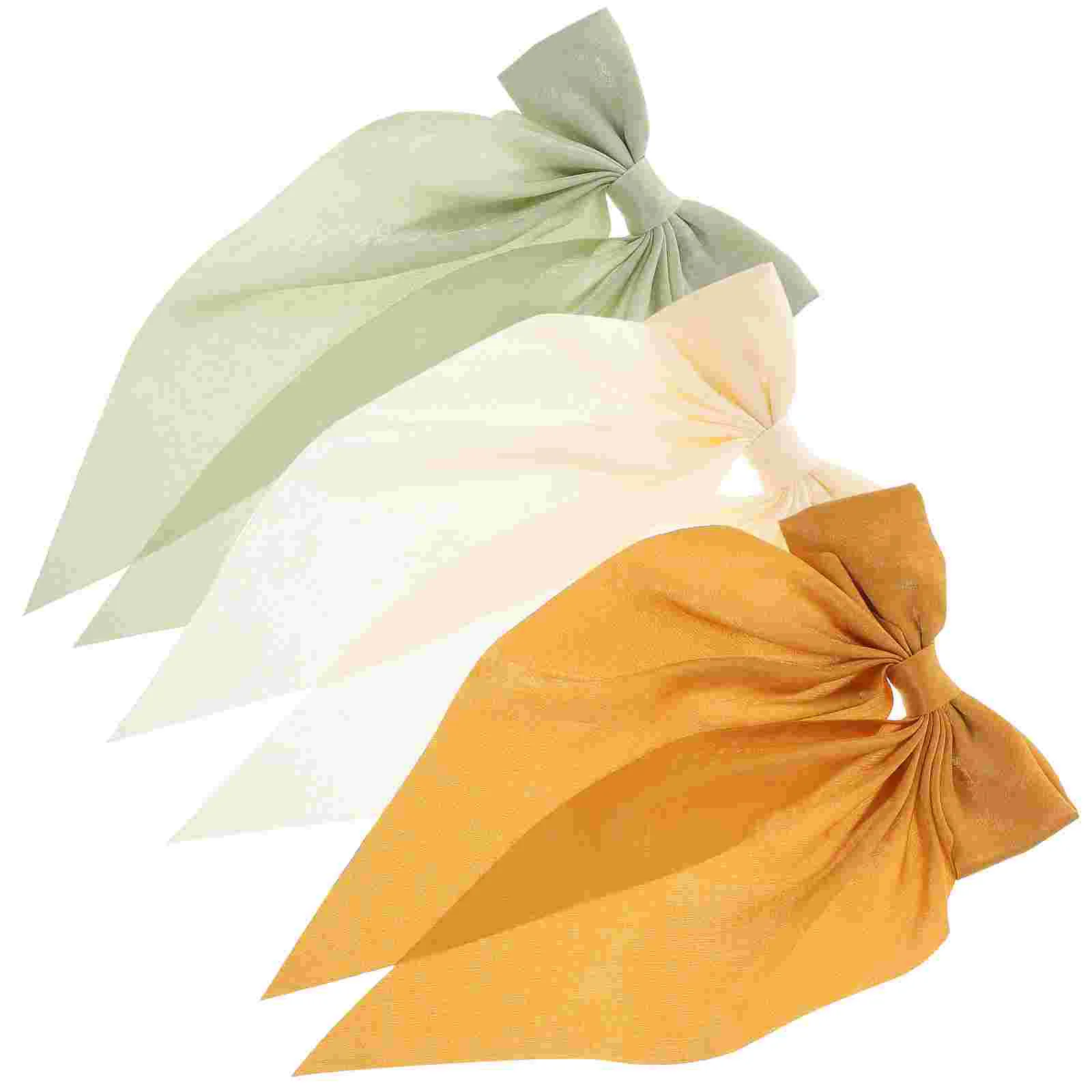 

3 pcs Big Bow Clips Large Hair Bows Clips Women Bow Hair Clip Decorative Hair Bows