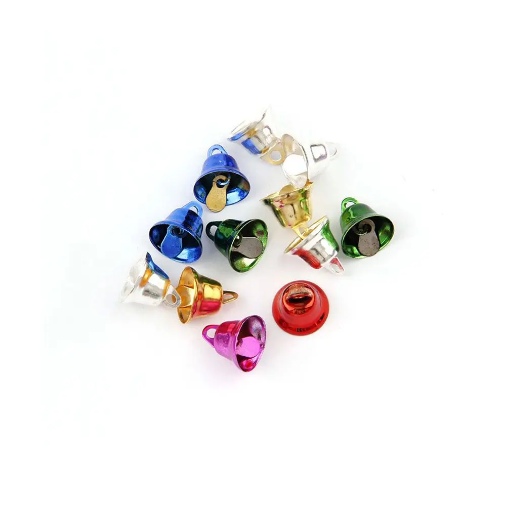 

Metal Colorful Decoration Crafts Accessories Festival Party Christmas Pendant Christmas Tree Small Bell Christmas Bell